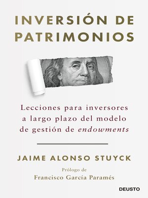 cover image of Inversión de patrimonios
